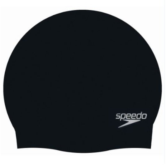 Speedo Plain Moulded Silicobe Cap